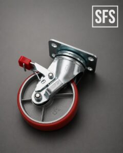Castor Wheel Flat Top